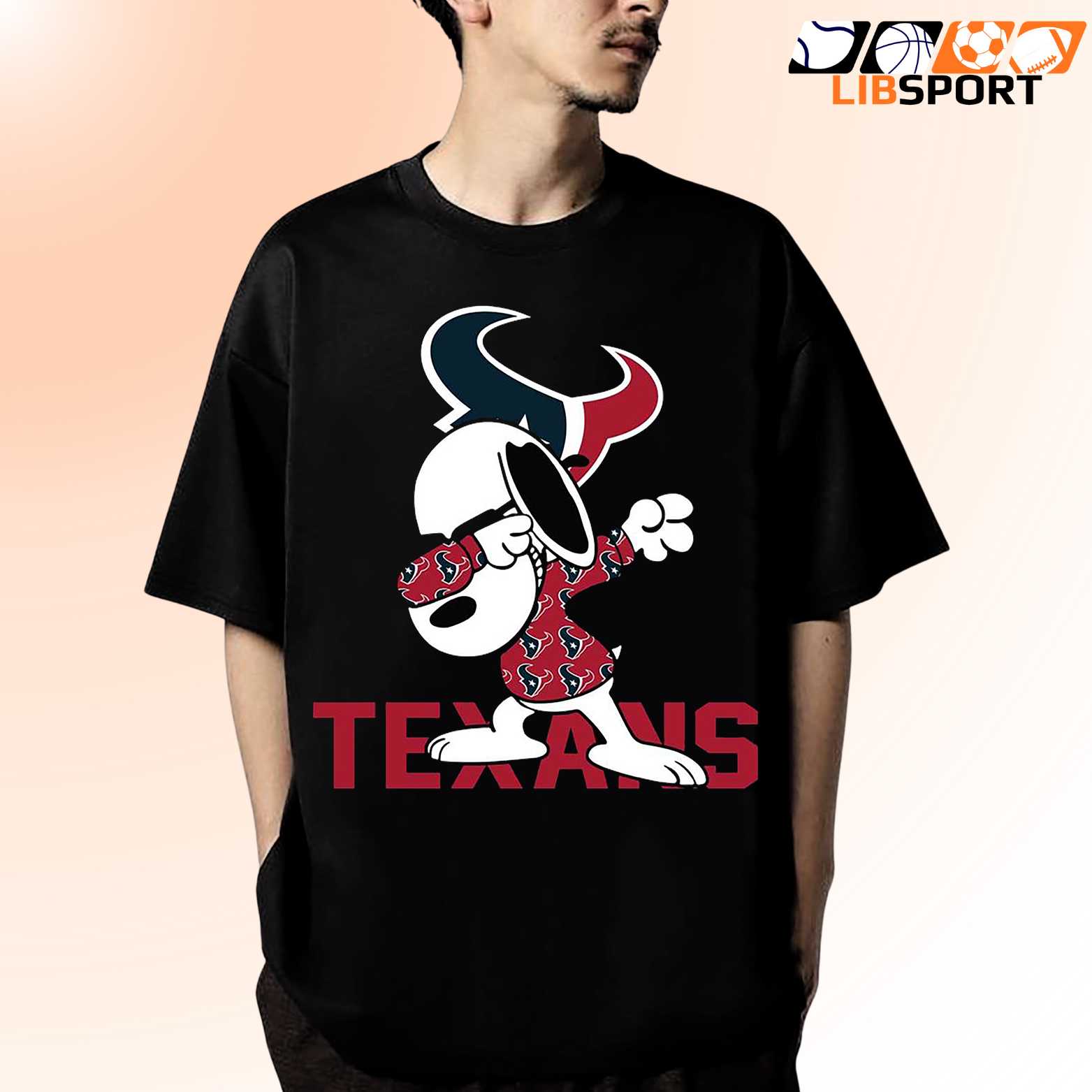 Snoopy Dabbing Houston Texans T Shirt, Houston Game Day Shirt